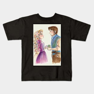 Sharing cupcakes Kids T-Shirt